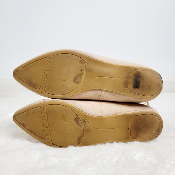 Nine West Flat Shoes in Nude Color - Picture 9 of 12